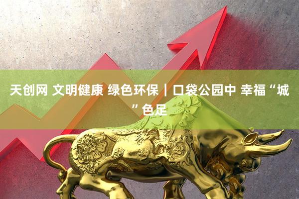 天创网 文明健康 绿色环保｜口袋公园中 幸福“城”色足